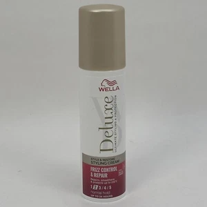 Wella Deluxe Frizz Control, Repair & Protect Hair Styling Cream 24 Hours Hold - Picture 1 of 6