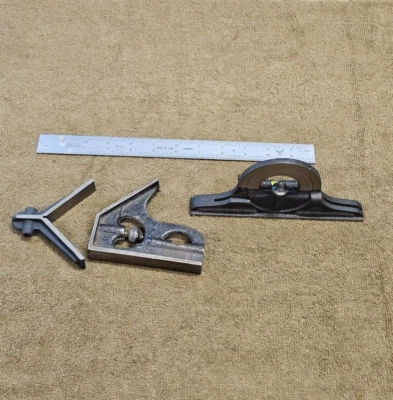 Pec Combination Square Tool Metal Working Machinist 7185-012 - Image 1 of 4