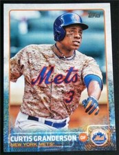2015 Topps #4 Curtis Granderson - NM-MT