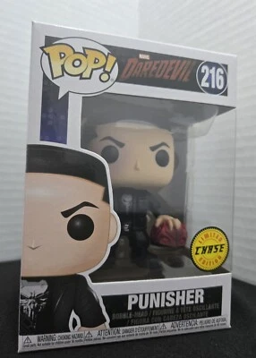 Funko POP! Marvel Daredevil Punisher #216 Chase - Image 1 of 3