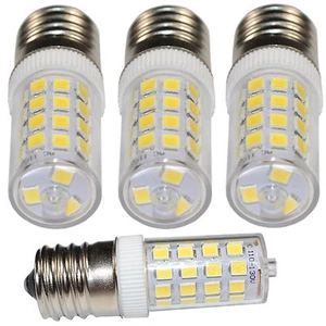 4-Pack 110V E17 Dimmable LED Light Bulb Cool White for Whirlpool 8206232A - Picture 1 of 8