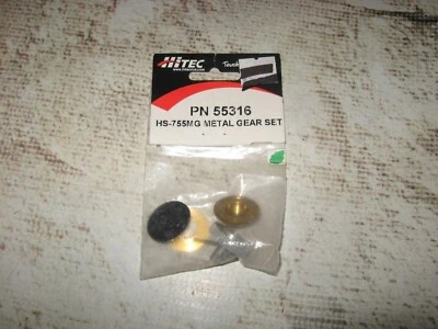 RC Hitec HS-755MG Servo Gear Set Metal 55316 - Image 1 of 2