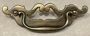 Vintage KBC Keeler Brass Company, Drawer Drop Bail Pull Handle 4" Centers MCM - Picture 1 of 3