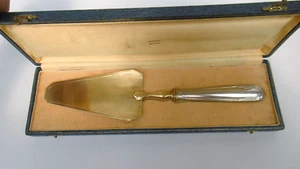 Cofanetto Pala Torta IN Bronzo / Ottone E Metallo Argento Lxf - Foto 1 di 6