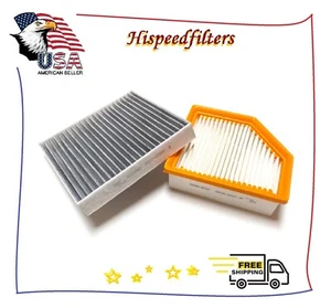 Engine & CARBON Cabin Air Filter For Nissan 21-23 Rogue 16546-6RA0A 27277-6CA0A - Foto 1 di 1