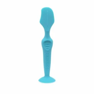 Dr. Talbots Silicone Diaper Cream Brush with Suction Base, Aqua 1 Pack - Picture 1 of 3