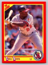1990  Score #326 Chili Davis California Angels