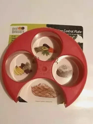 Healthy Food Portion Control Divider Meal Measure Adult Teen Weight Control — 第 1/4 张图片