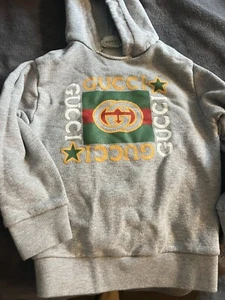 Gucci Authentic Girls Hooded Sweat Shirt - Picture 1 of 4