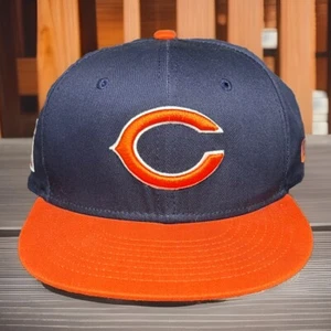 Youth New Era Bears Baycik 9FIFTY Snapback Adjustable Hat Navy Blue/ Orange NWOT - Picture 1 of 20
