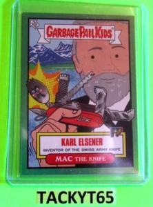 2023 GPK Entertainment Blend Look N See 5A Karl Elsener/ MAC The Knife /25 - Picture 1 of 2