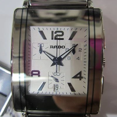 RADO INTEGRAL CHRONO 男式手表 全部 S/S 蓝宝石 原装 瑞士 R20591102 全新 — 第 1/4 张图片