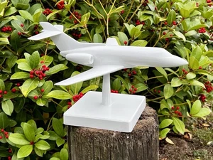 Rare Hawker Siddeley HS-125 Display Model Made From Solid Aluminium ~2.4 kg(Y) - Picture 1 of 10