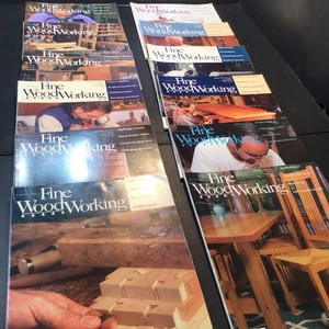 12 Fine Woodworking Magazines, 1996, 97, , Issue #116-127, 2 Complete Years - Picture 1 of 16