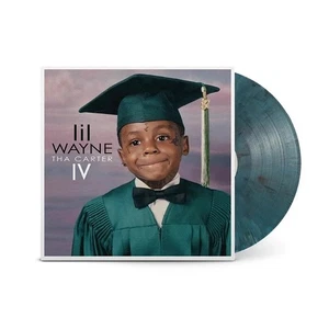 Lil Wayne Tha Carter IV Deluxe Green Marble Vinyl 2lp Gatefold - Picture 1 of 3