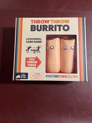 EXPLODING KITTENS Throw Throw Burrito Kartenspiel - 100% vollständig! - Bild 1 von 3