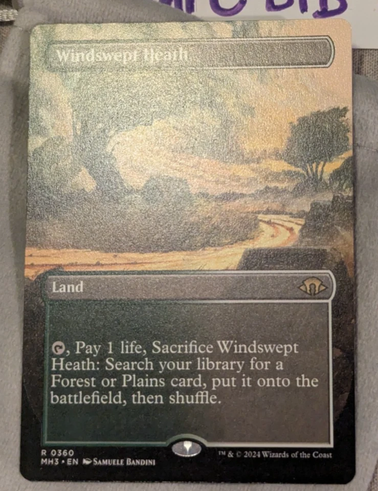 Pristine NM Windswept Heath Borderless MH3 free ship - Image 1 of 1