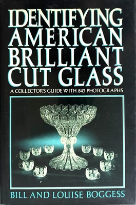 IDENTIFYING AMERICAN BRILLIANT CUT GLASS A Collector's Guide *EXCELLENT* - Image 1 of 4