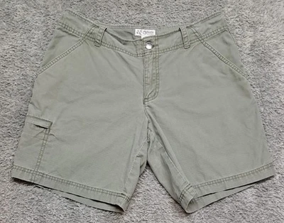 Shorts femininos Guide Series tamanho 4 cáqui caminhada ao ar livre bolsos de carga ripstop - Imagem 1 de 4