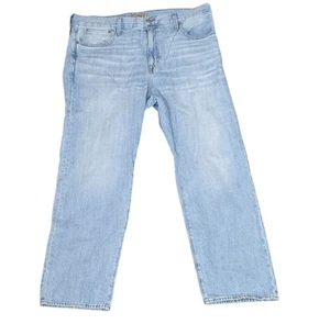 Point Sur Denim Jeans Mens 33x32 Light Blue Straight Leg 100% Cotton Classic USA - Picture 1 of 11