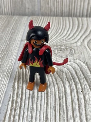 Fantasia Playmobil Little Devil Halloween criança figura Satanás 4561 vintage 1999 - Imagem 1 de 4