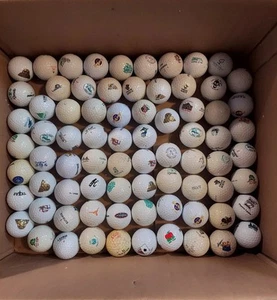 Lot Of 74 Logo Golf Balls - Courses, Resorts, Tournaments - Picture 1 of 5