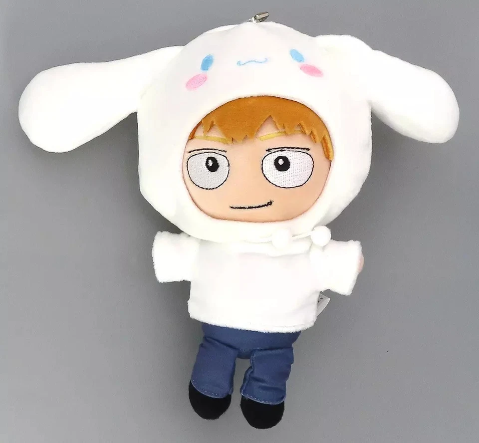 Reigen Arataka Squishy Peluche Mob Psycho 100 x Sanrio 17 cm - Immagine 1 di 1