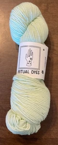 Ritual Dyes Marona Cormo Wolle Garn Hank Lamm Ohr Neu in Verpackung - Bild 1 von 3
