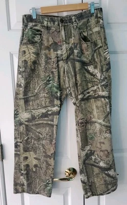 Pantalones de mezclilla camuflados de caza Mossy Oak para hombre talla 32x30 Foto 1 de 4