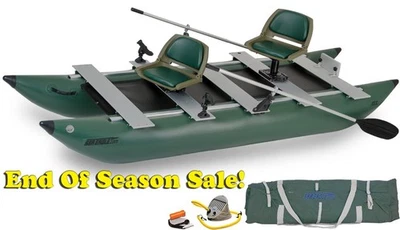 Barco de pesca inflable Sea Eagle 375fc FoldCat 2 hombres - Envío y devolución gratuitos, 3 años de garantía Foto 1 de 4