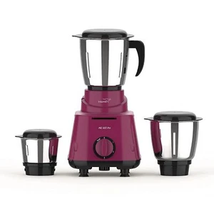 Mixer Grinder V-Guard MG 503 Pro Magenta-Black Color 500 Watt with 3 Stainless - Picture 1 of 6
