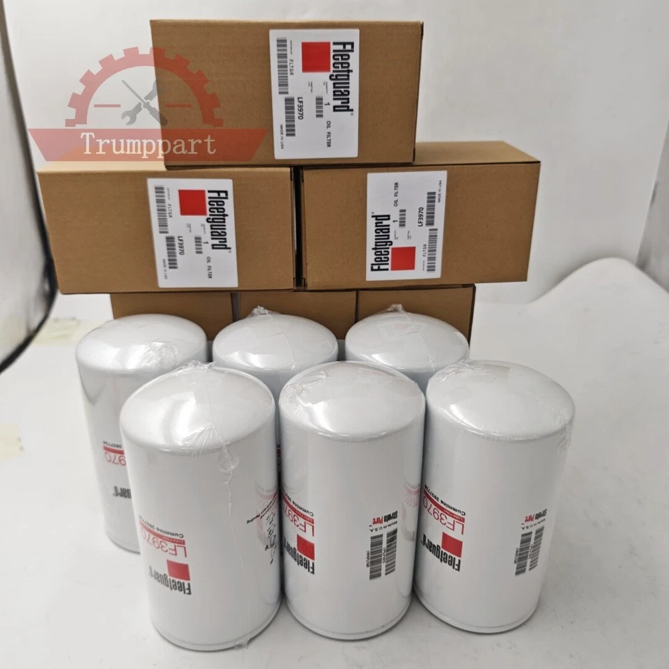 6Pack LF3970 Oil Filter Fits For Cummins Ford Freightliner Kenworth P550428 - Image 1 of 4