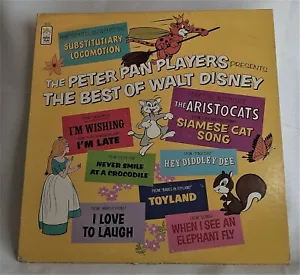 Vintage Peter Pan Spieler präsentieren das Beste von Walt Disney Vinyl Album LP - USA - Bild 1 von 6