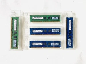 HP 5 Five New 2GB 2RX8 Bus Speed PC3-10600E DESKTOP Tower RAM Memory ELPIDA 10GB - Picture 1 of 3