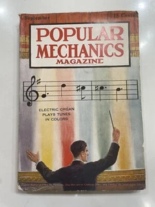 September 1915 POPULAR MECHANICS MAGAZINE Many Ads Great Magazine - Picture 1 of 4