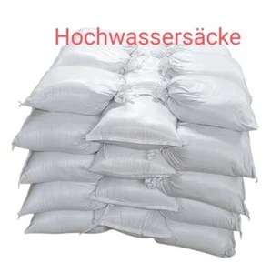 Hochwasserschutz Sandsack gefüllt mit Rheinsand Hochwassersäcke Sackware Sand - Bild 1 von 9
