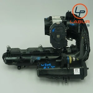 +Z5066 W205 MERCEDES 15-20 C300 E300 GLC300 SLC300 INTAKE MANIFOLD THROTTLE BODY - Picture 1 of 13