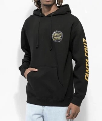 Santa Cruz Sweatshirt Medium Holo Wave Dot Hoodie Relaxed Skateboarding $69 - Image 1 of 4