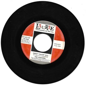 The Chiffons: "Sweet Talkin' Guy" / "Did You Ever Go Steady" - VG+ '66 plays NM! - Picture 1 of 2