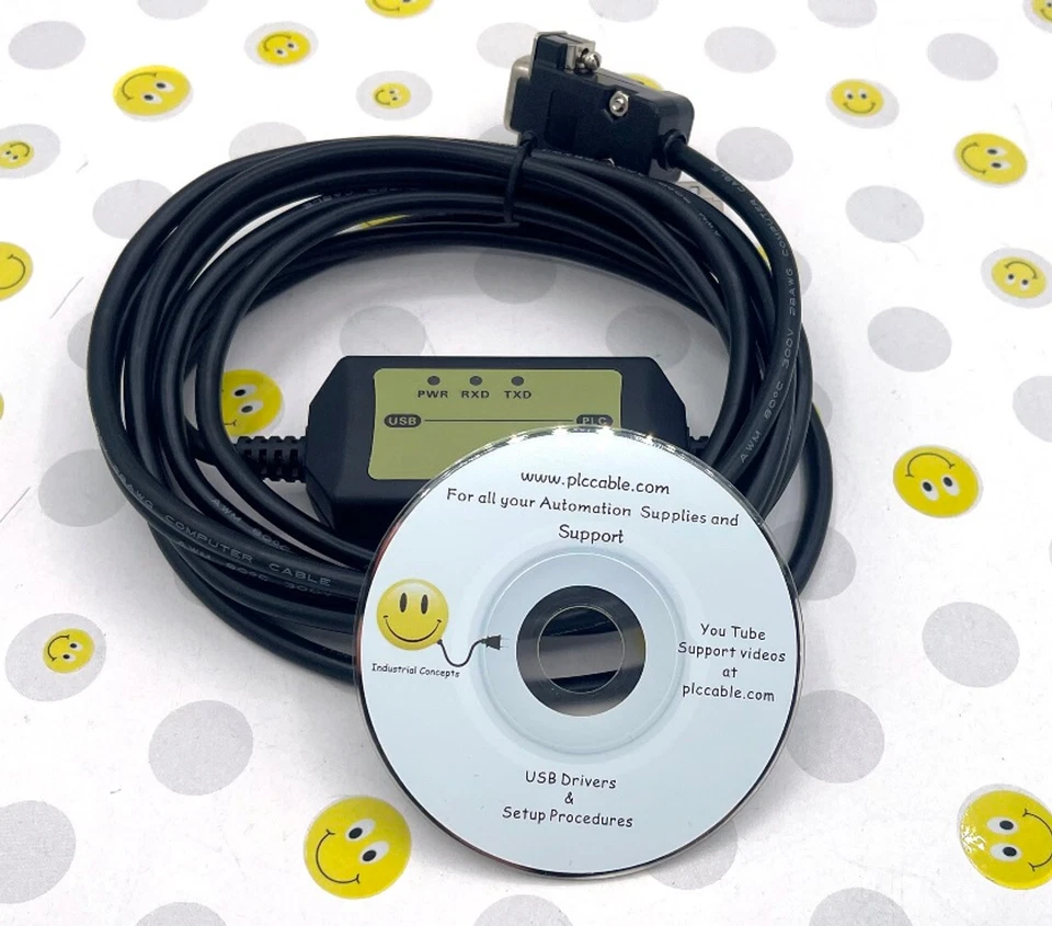 PLC Cable Inc Automation Direct Koyo USB D2-DSCBL-1 Port 2 Replacement - Image 1 of 1