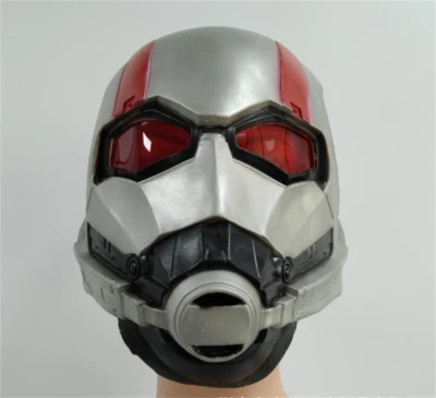 Anime MARVEL Super War Ant Man Cosplay Latex Helmet Mask Halloween Party Prop - Image 1 of 4