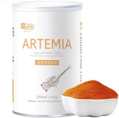 DECAPSULATED BRINE SHRIMP EGGS 12 OZ (340 gram)   ARTEMIA - NON HATCHING 100% - Image 1 of 4