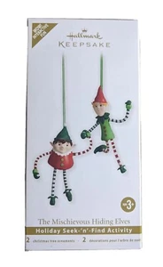 Hallmark Ornament The Mischievous Hiding Elves datiert 2011 Jan23 - Bild 1 von 10