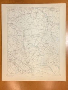 original 1903 USGS map of Mt Holly, Medford, Moorestown, Sandtown, Mt Laurel, NJ - Picture 1 of 11