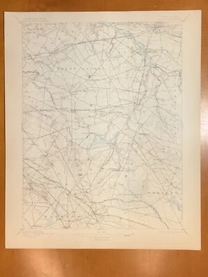 original 1903 USGS map of Mt Holly, Medford, Moorestown, Sandtown, Mt Laurel, NJ - Image 1 of 4