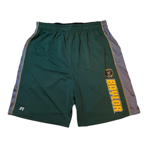 Russell Baylor University Bears Basketball Shorts Large Men Cover