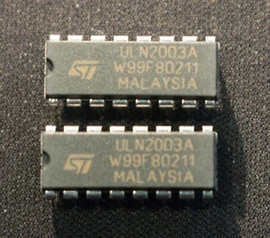 ST ULN2003A Hex Darlington driver 50v 500ma Through hole X 2 UK stock - Picture 1 of 2