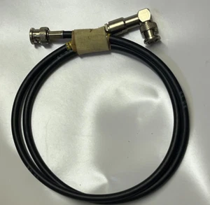 PREMIUM MILITARY QUALITY 75 OHM BNC MALE TO BNC MALE TEST CABLE 85CM LONG fd5g26 - Picture 1 of 3