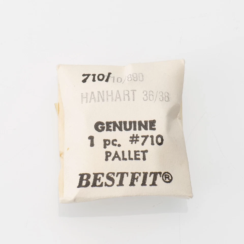 HANHART 36/38 Horquilla de Paleta 710/890 Pieza de Reloj Relojero Nuevo Antiguo Stock (PFC) Foto 1 de 1