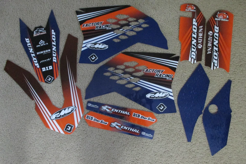 FLU DESIGNS PTS2 TEAM KTM GRÁFICOS SX65 65SX 2009 2010 2011 2012 2013 2014 2015 Foto 1 de 1